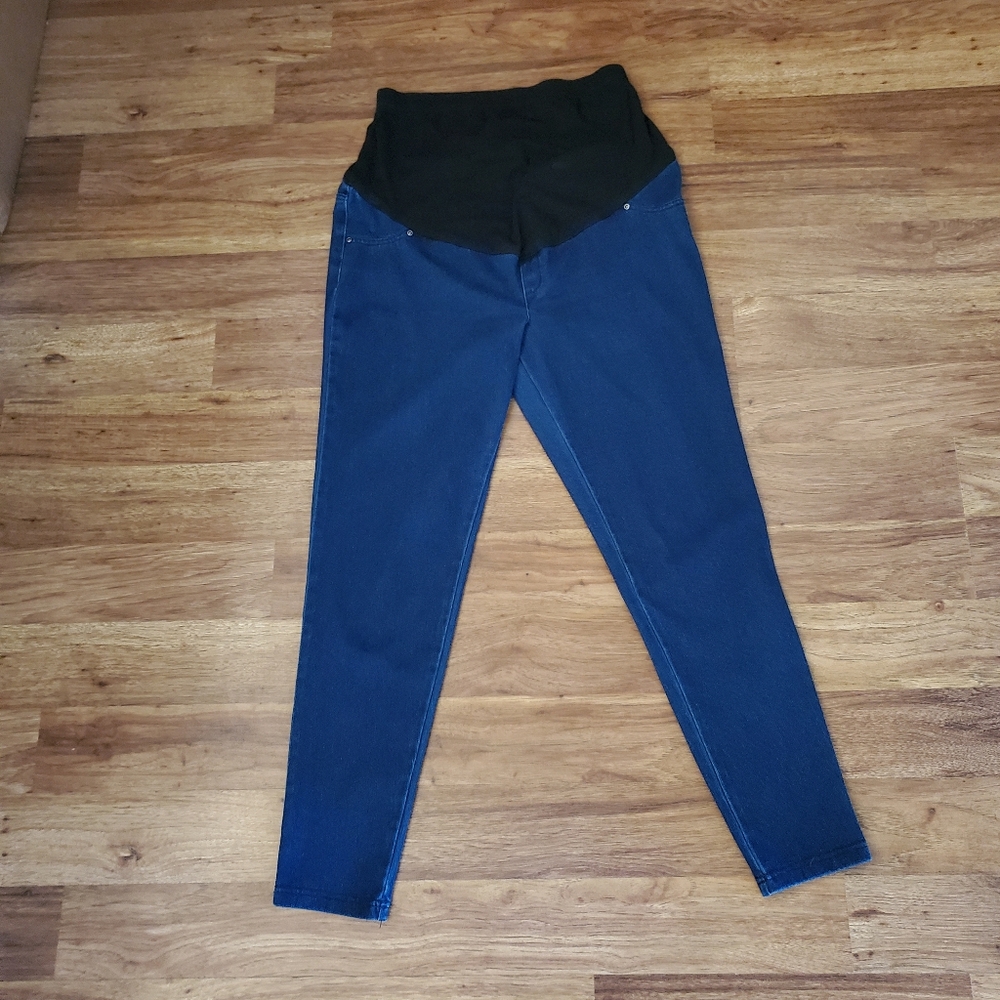 Time And Tru Maternity Jeggings Size Medium (8-10) Full Panel